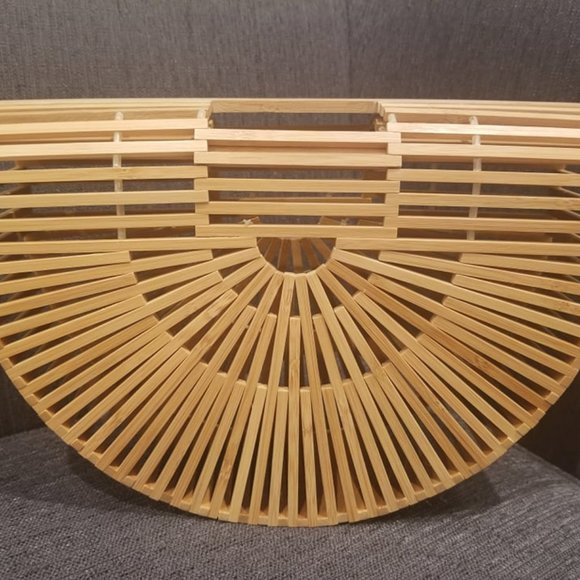 Gaias Ark Small Top Handle Bag Bamboo